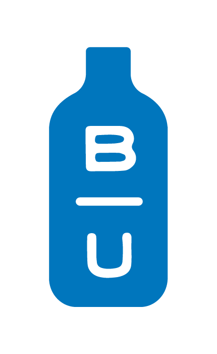 bottle underground logo bottle
